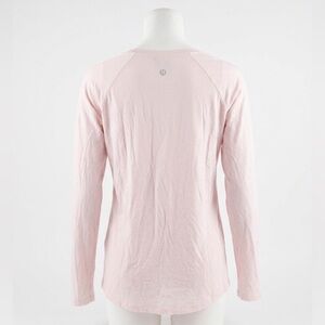 Lululemon Athletica Soft Pink Long Sleeve Tee